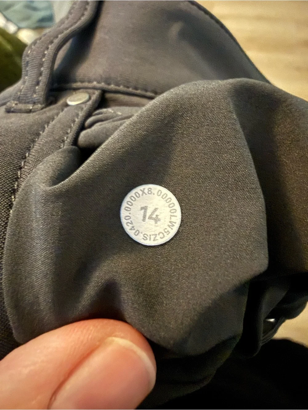 Lululemon City Sleek 5 Pocket 7/8 Pant size 14